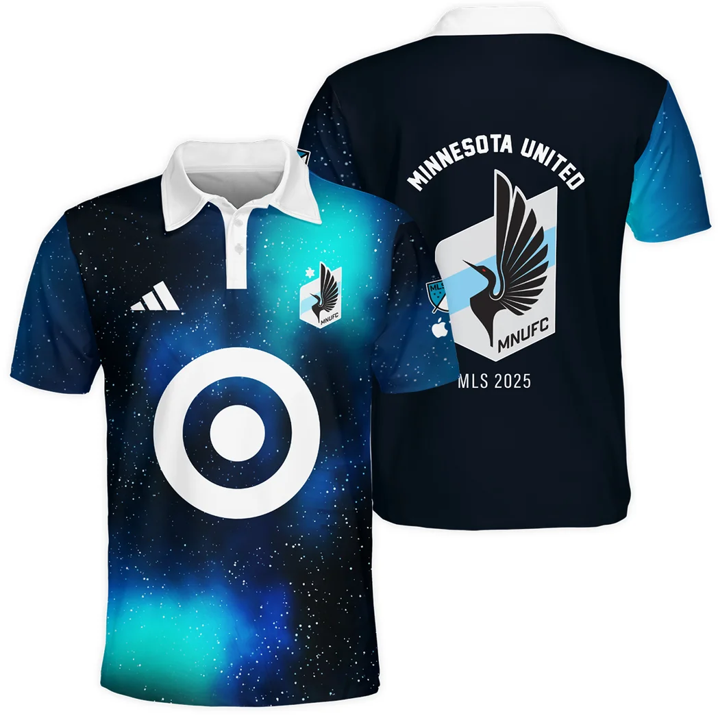 Football Team Polo Shirt MLS 2025 For Fan Football Team HVN1096MU062825POS