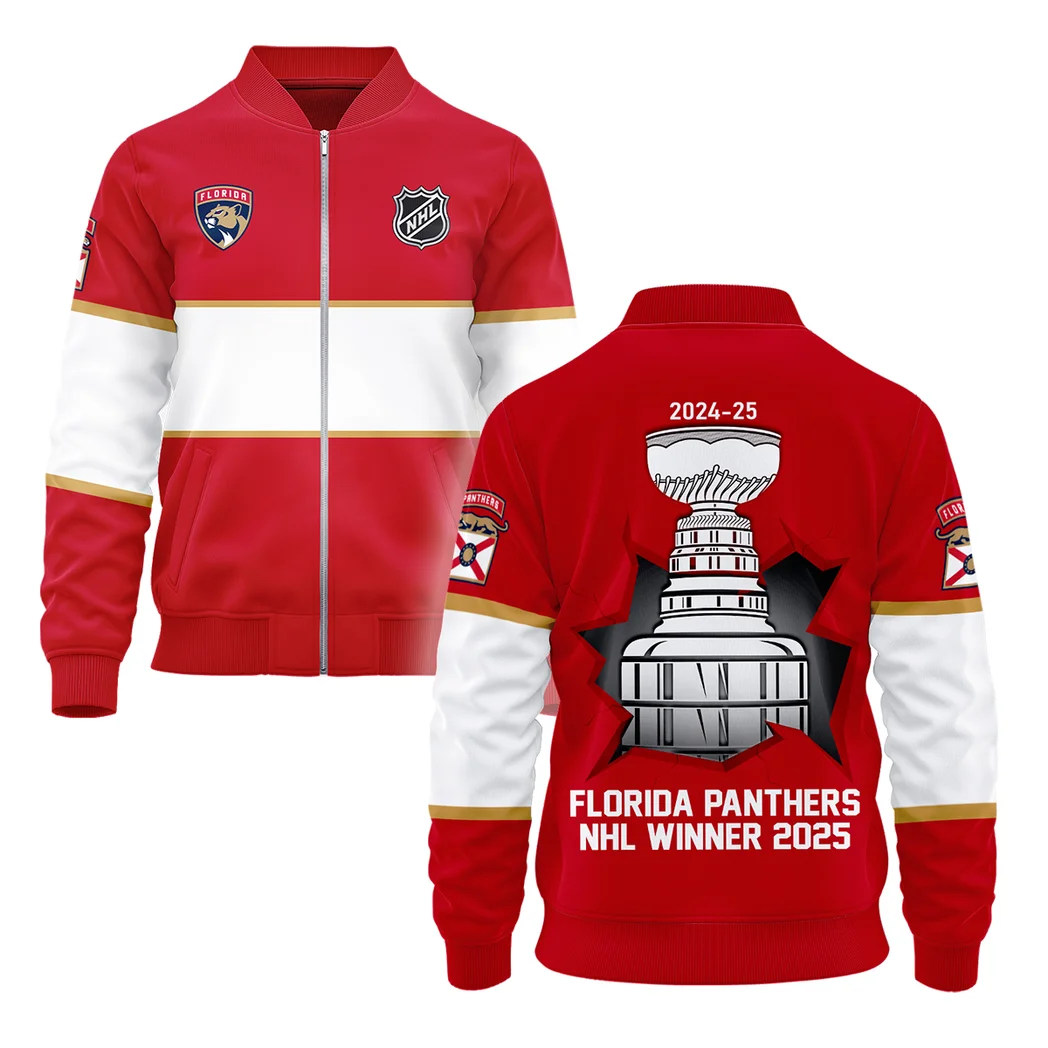 Hockey Bomber Jacket NHL 2025 For Sport Fans HVN1051PTS060525BOB