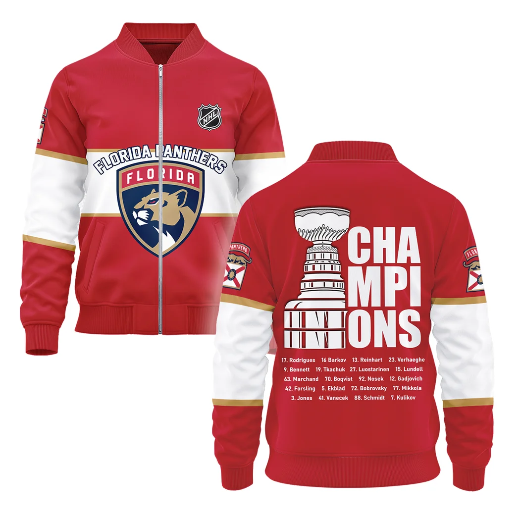 Hockey Bomber Jacket NHL 2025 For Sport Fans HVN1052PNTH060525BOB