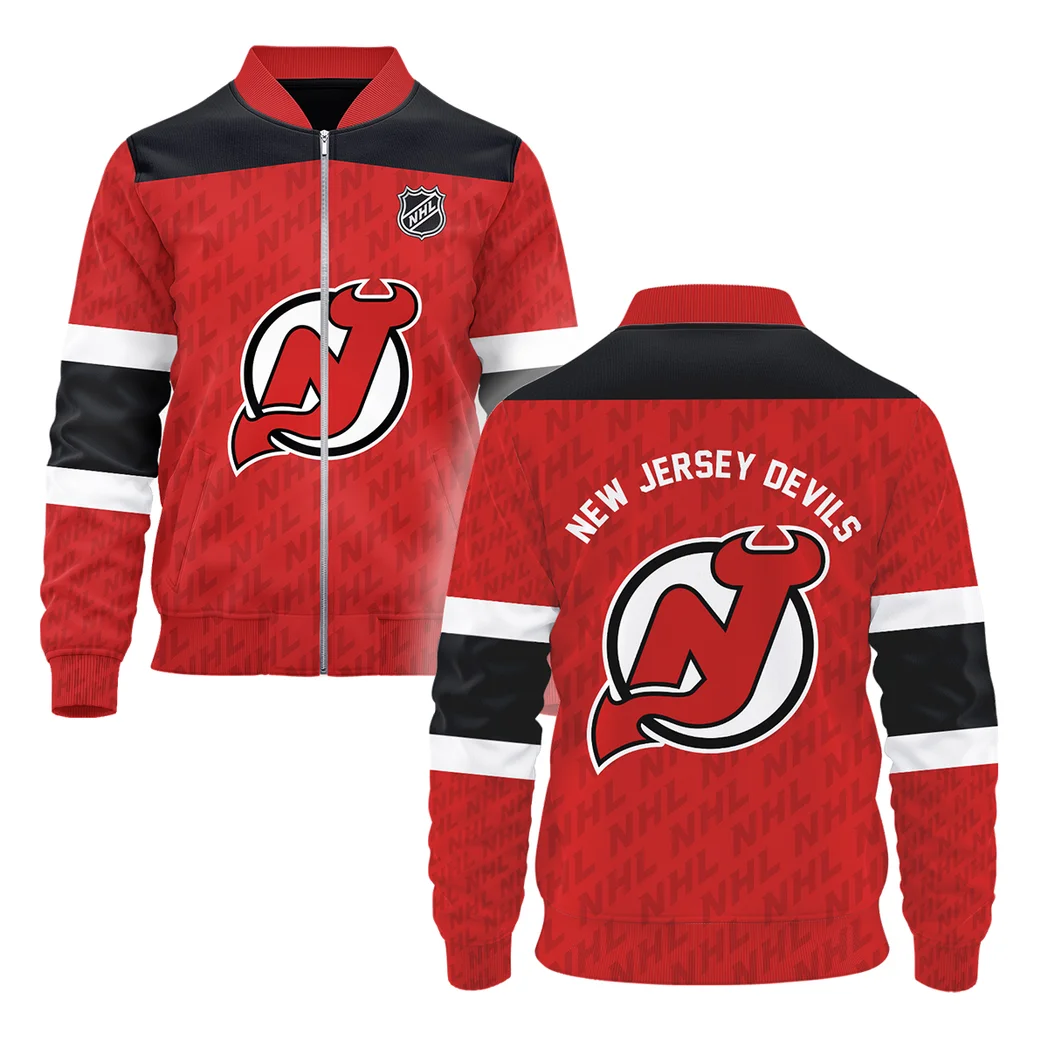 Hockey Bomber Jacket NHL 2025 For Sport Fans HVN1053NJD060625BOB