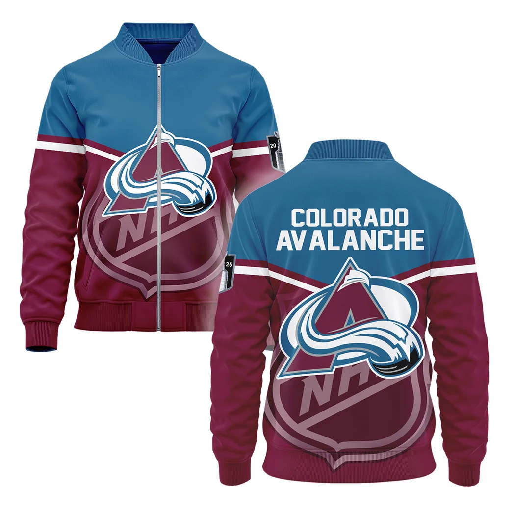 Hockey Bomber Jacket NHL 2025 For Sport Fans HVN1054COL060625BOB