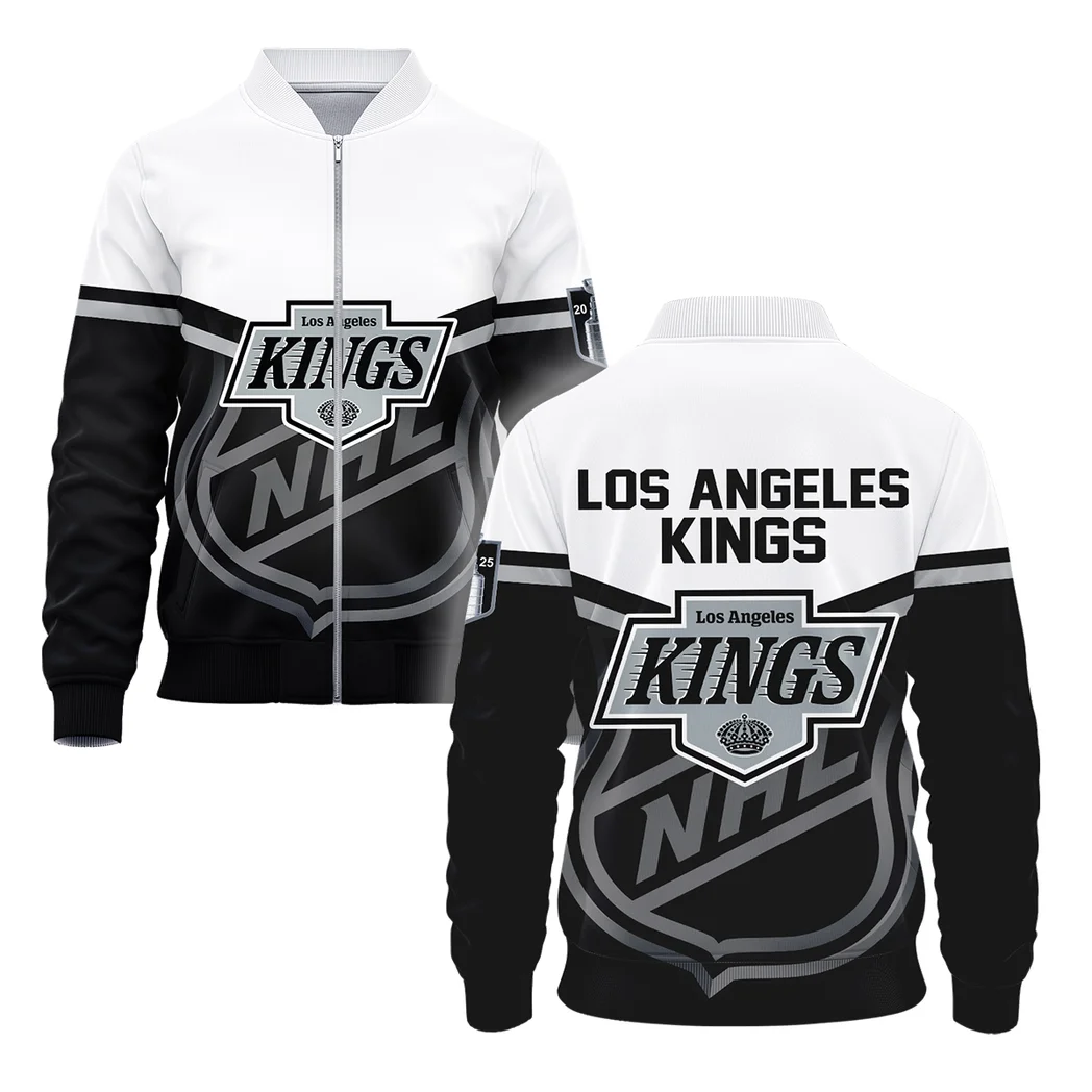 Hockey Bomber Jacket NHL 2025 For Sport Fans HVN1054LAK060625BOB