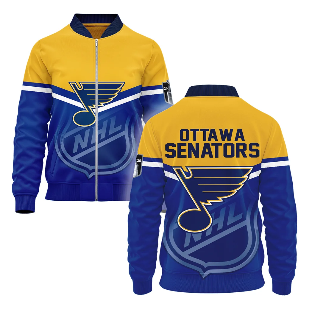 Hockey Bomber Jacket NHL 2025 For Sport Fans HVN1054STL060625BOB