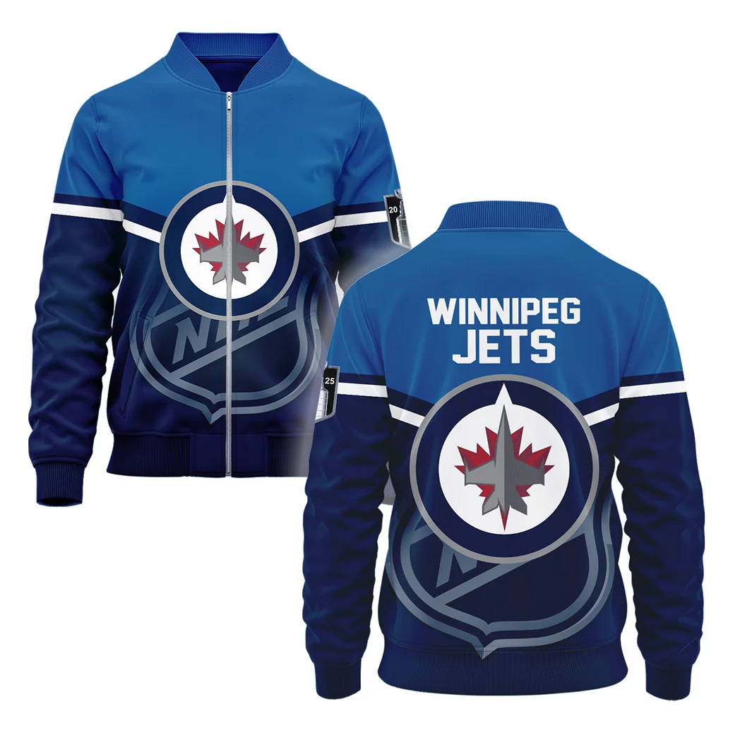 Hockey Bomber Jacket NHL 2025 For Sport Fans HVN1054WPG060625BOB