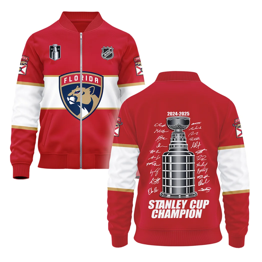 Hockey Bomber Jacket NHL 2025 For Sport Fans HVN1072CUP061825BOB