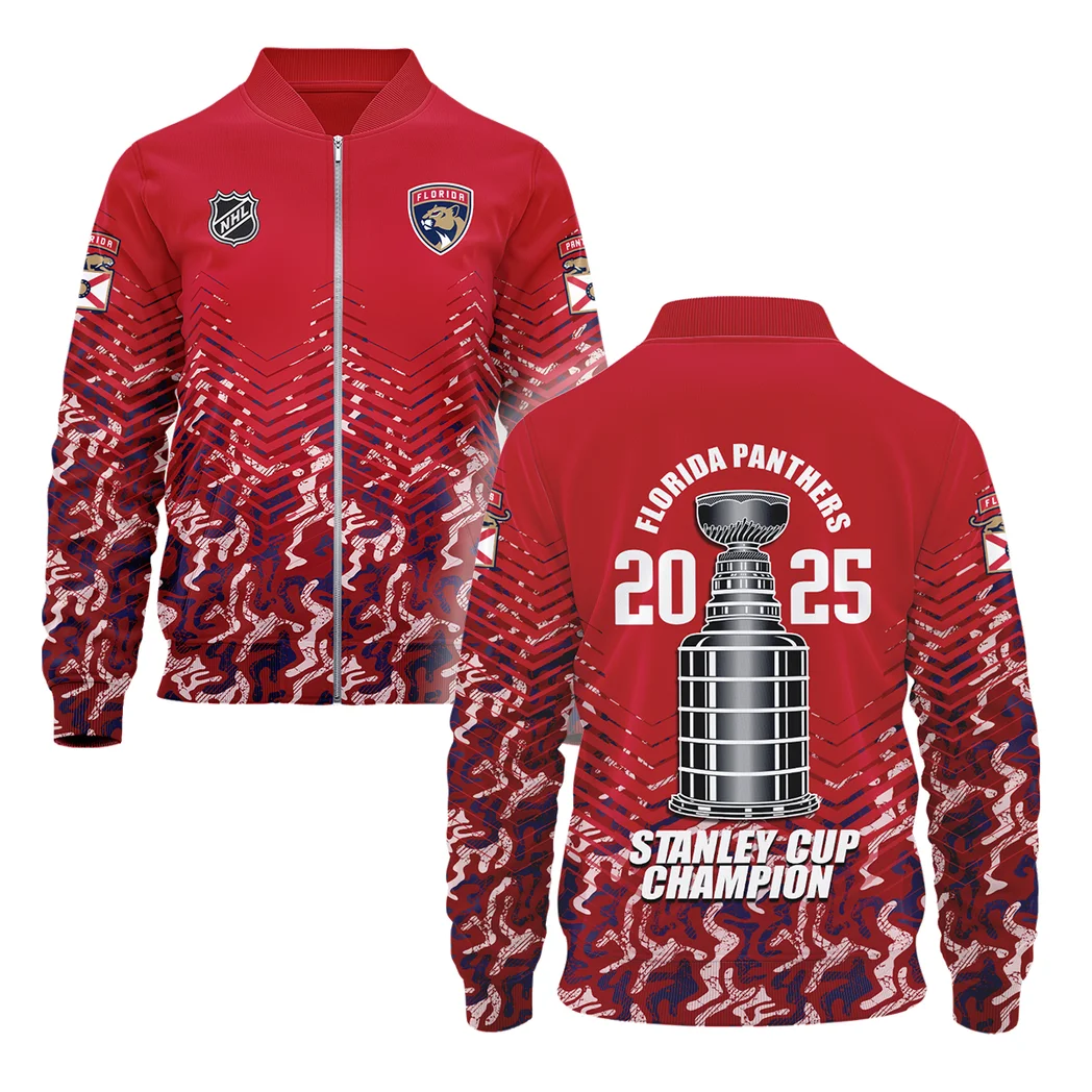Hockey Bomber Jacket NHL 2025 For Sport Fans HVN1073CHAMP061825BOB