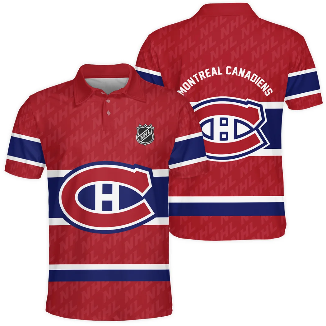 Hockey Club Polo Shirt NHL 2025 For Sport Fans HVN1053MTL060625POS