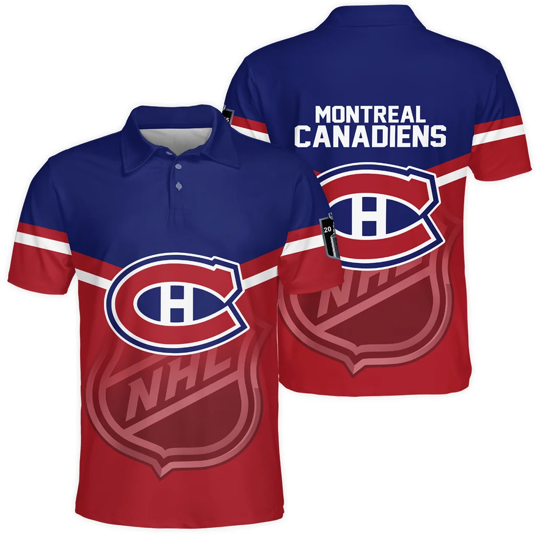 Hockey Club Polo Shirt NHL 2025 For Sport Fans HVN1054MTL060625POS