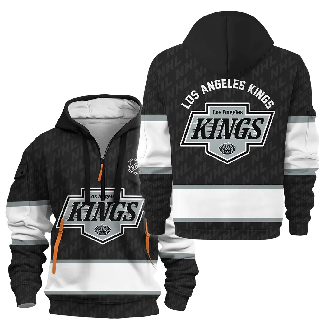 Hockey Hoodie Half Zipper NHL 2025 For Sport Fans HVN1053LAK060625HODZ