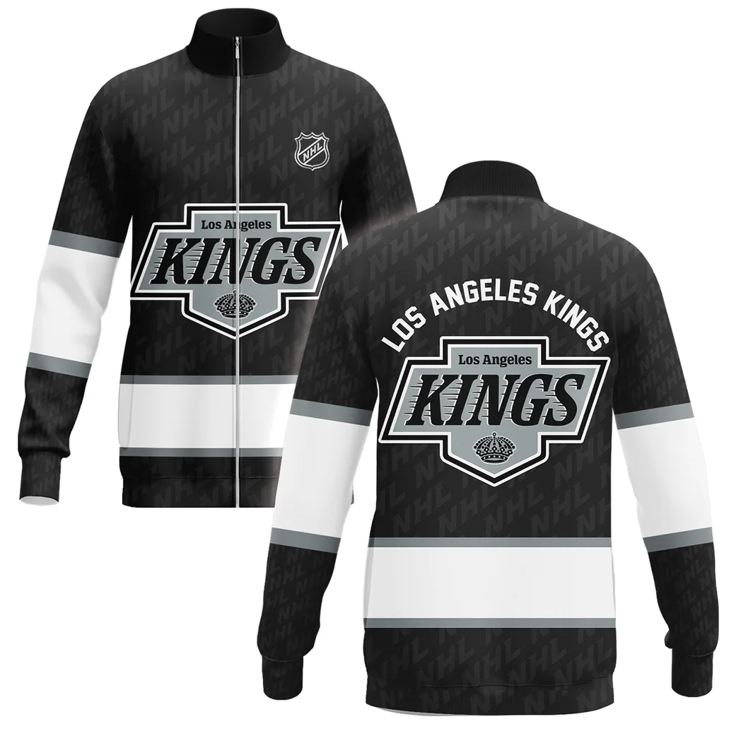 Hockey Stand Collar Jacket NHL 2025 For Sport Fans HVN1053LAK060625SCJ
