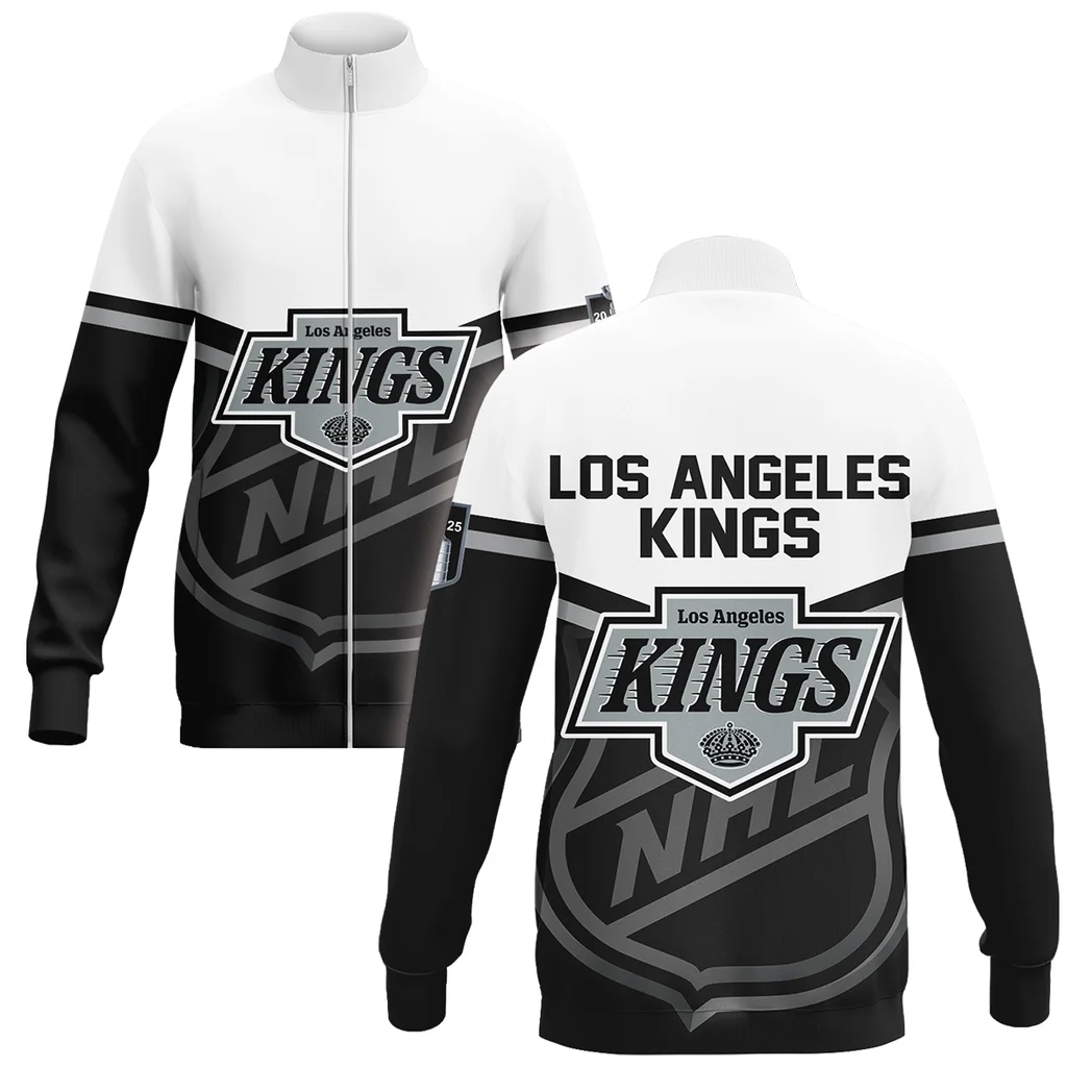 Hockey Stand Collar Jacket NHL 2025 For Sport Fans HVN1054LAK060625SCJ