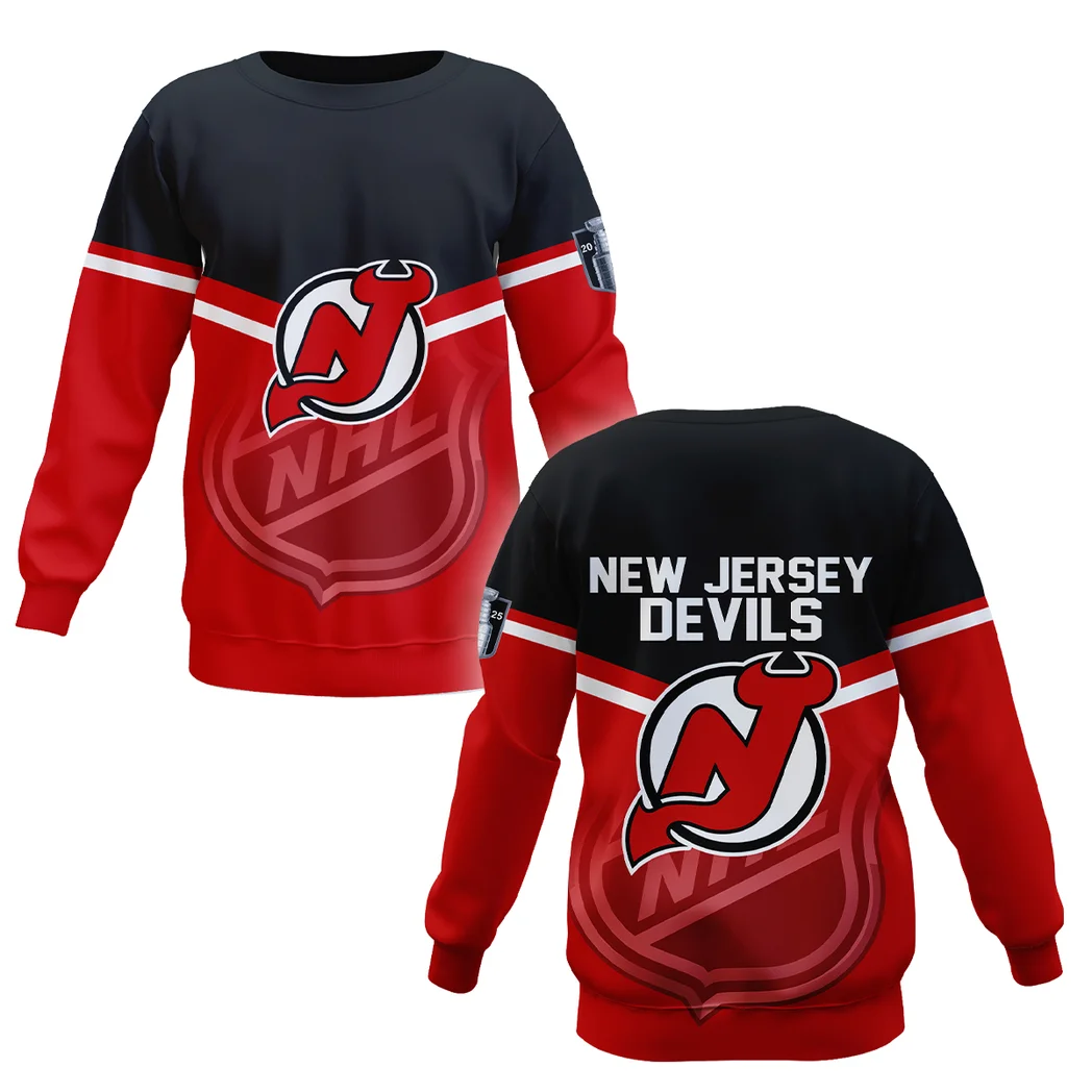 Hockey Sweatshirt NHL 2025 For Sport Fans HVN1054NJD060625SW