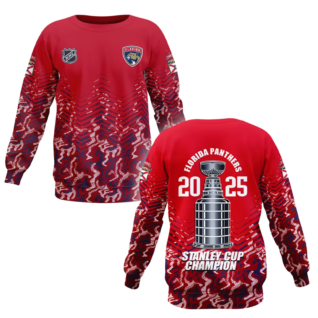 Hockey Sweatshirt NHL 2025 For Sport Fans HVN1073CHAMP061825SW