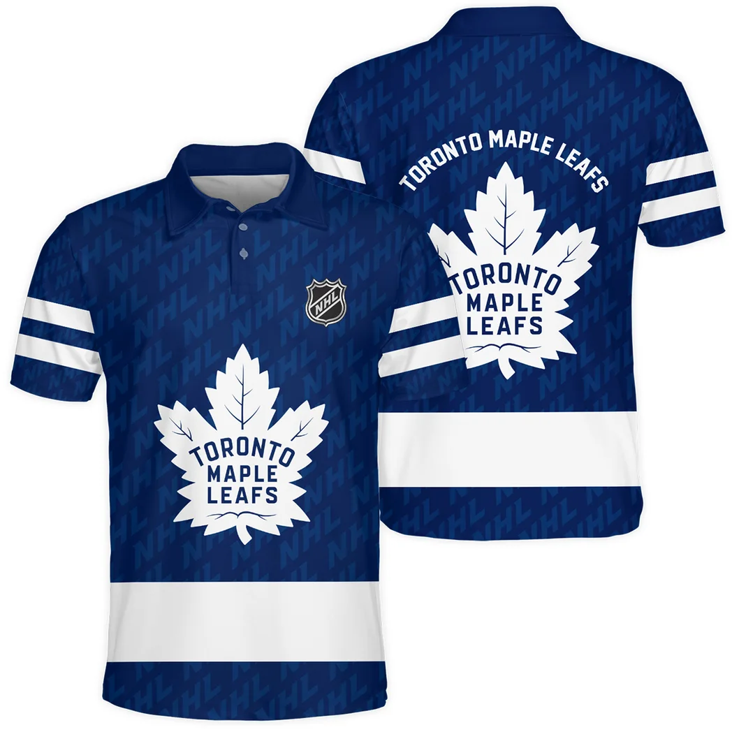 Hockey Team Polo Shirt NHL 2025 For Fans Sport HVN1053TOR060625POS