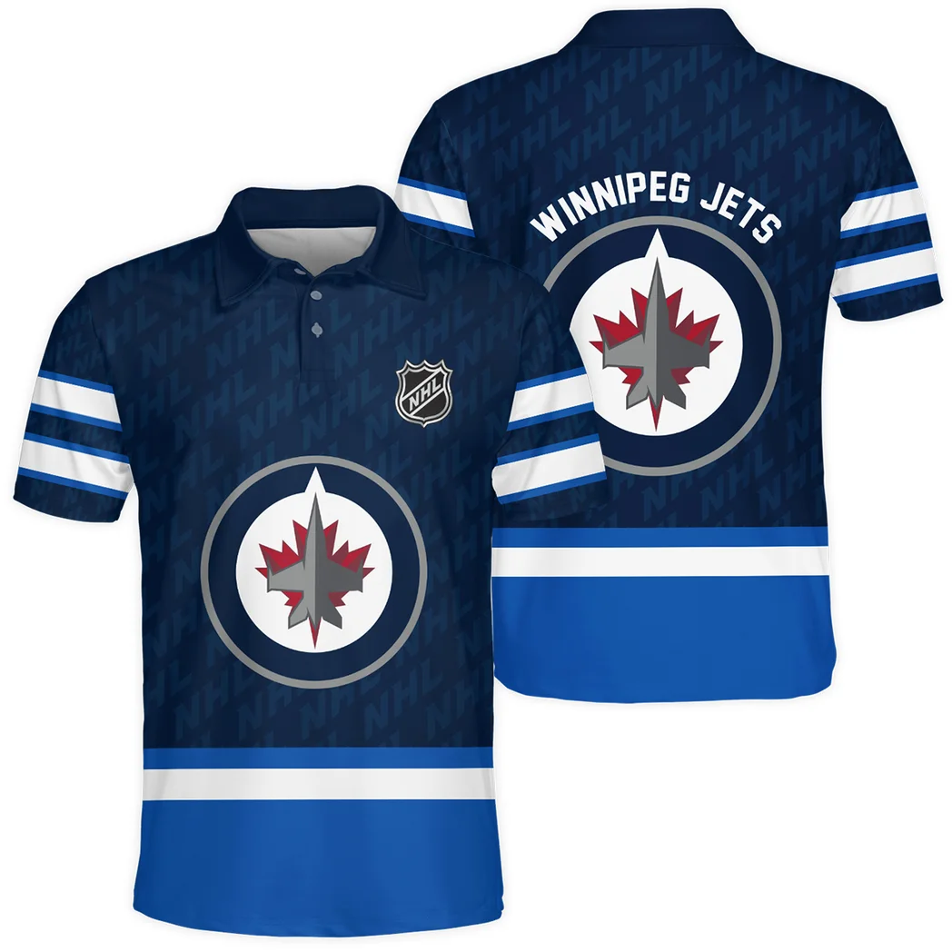 Hockey Team Polo Shirt NHL 2025 For Fans Sport HVN1053WPG060625POS
