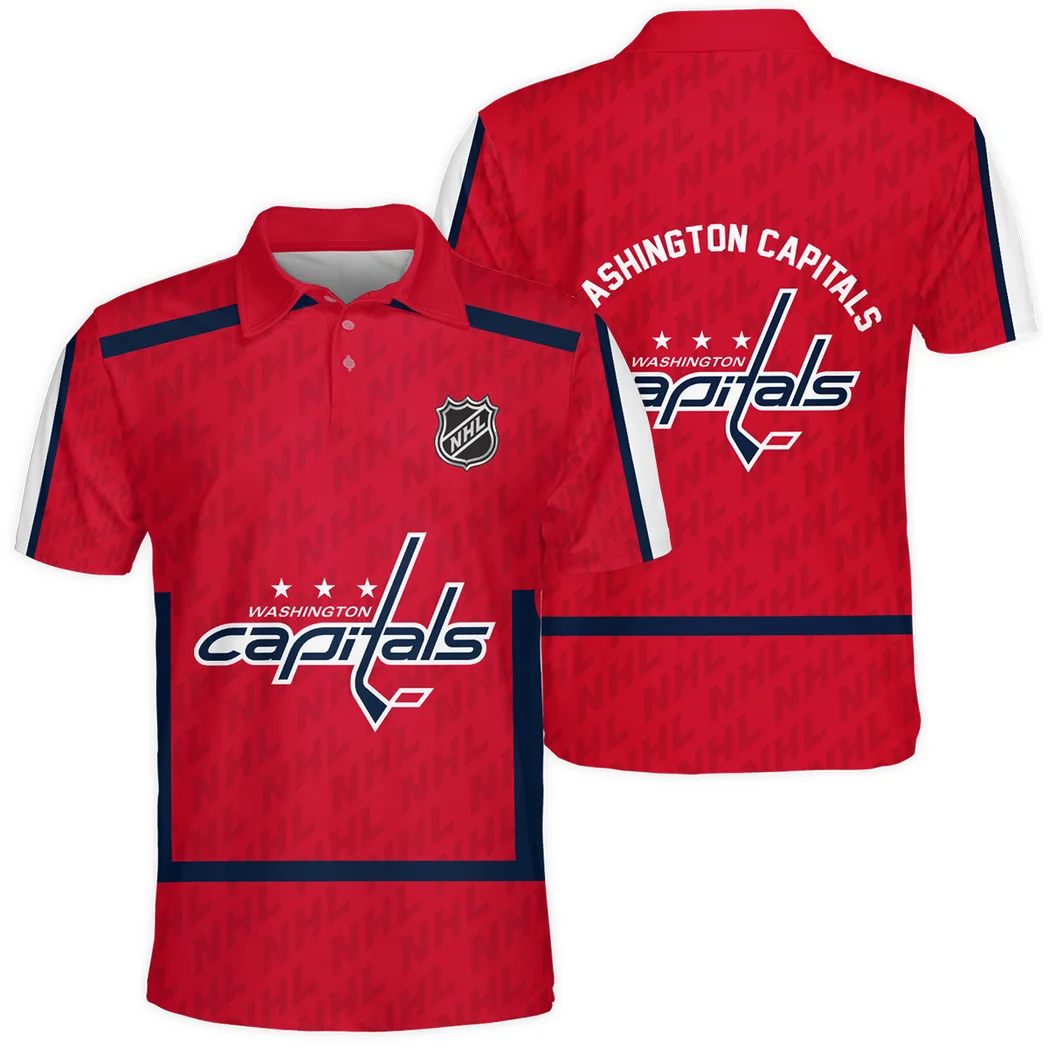 Hockey Team Polo Shirt NHL 2025 For Fans Sport HVN1053WSH060625POS