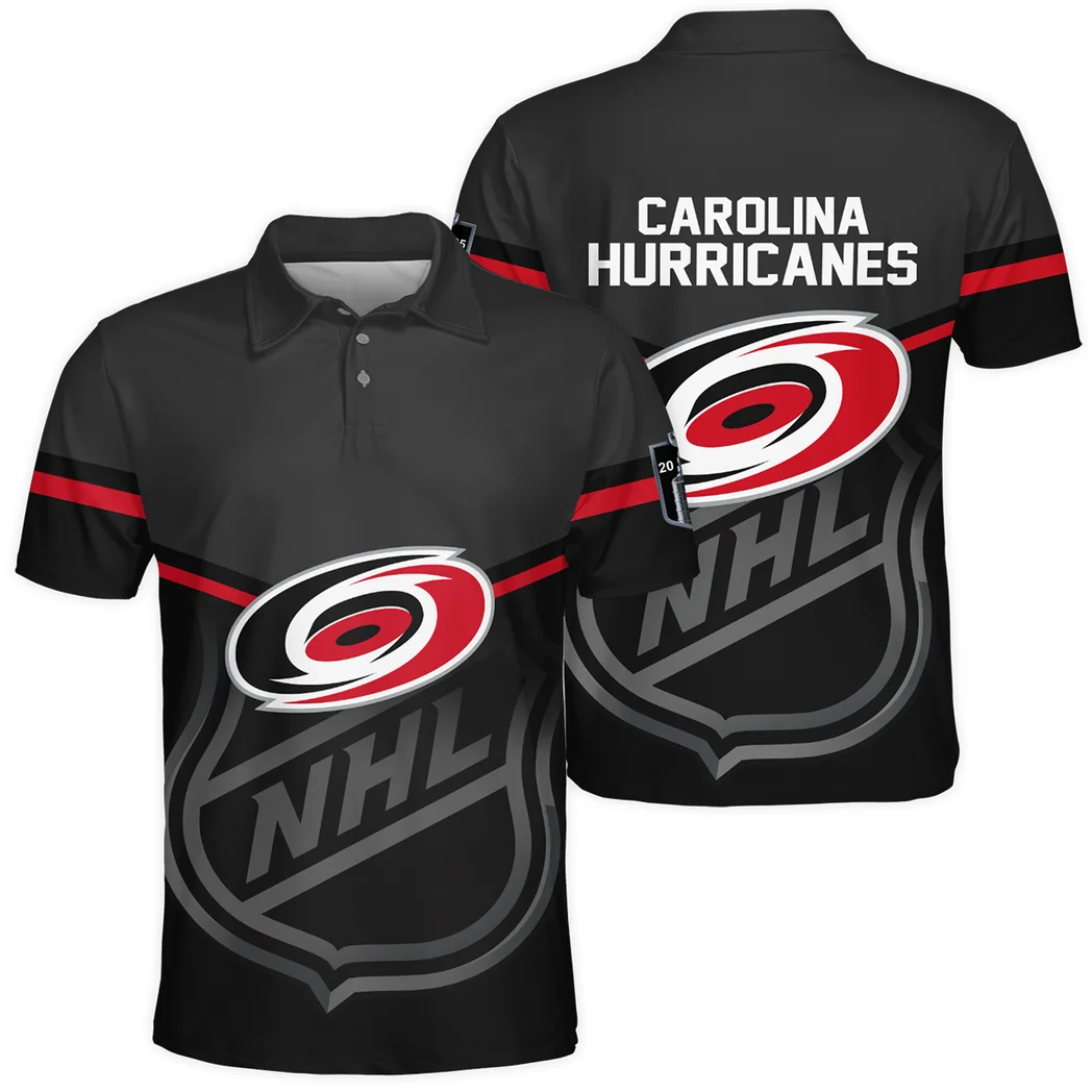 Hockey Team Polo Shirt NHL 2025 For Fans Sport HVN1054CAR060625POS
