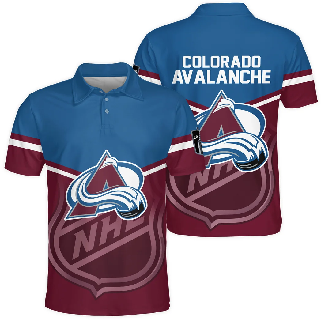 Hockey Team Polo Shirt NHL 2025 For Fans Sport HVN1054COL060625POS