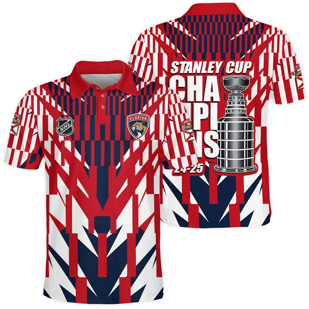 Hockey Team Polo Shirt NHL 2025 For Fans Sport HVN1075NHLC061925POS