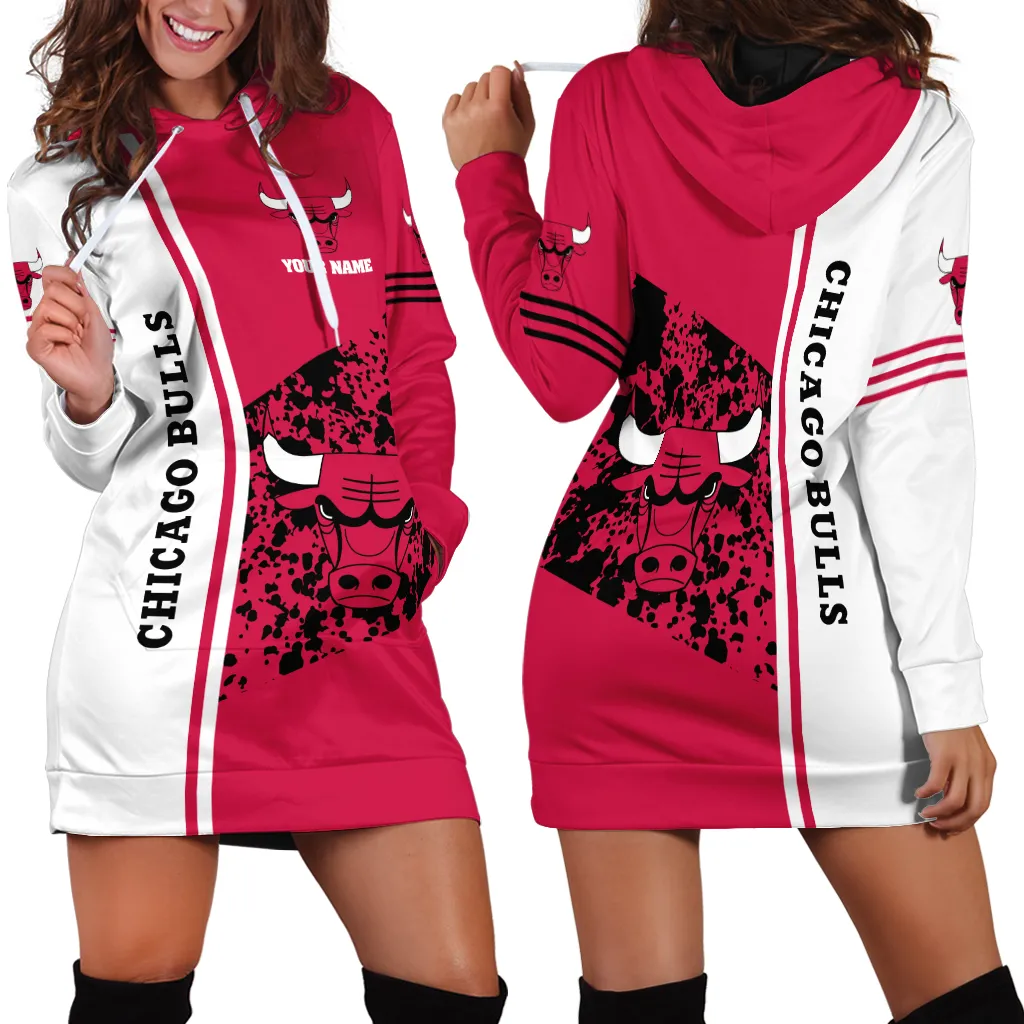 Hoodie Dress For Women, Exclusive Logo Hoodie For Basketball Fans PTHDD000NBA082225CB1