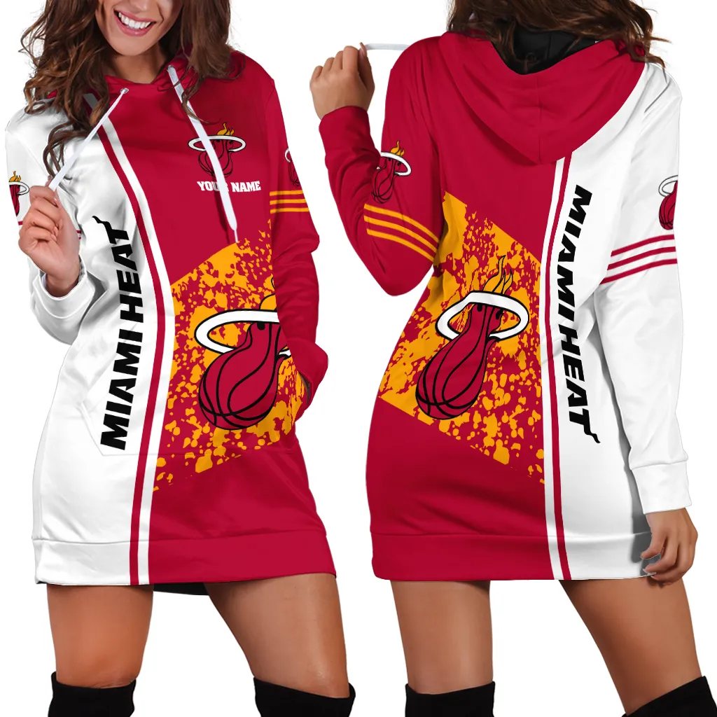 Hoodie Dress For Women, Exclusive Logo Hoodie For Basketball Fans PTHDD000NBA082225MH1