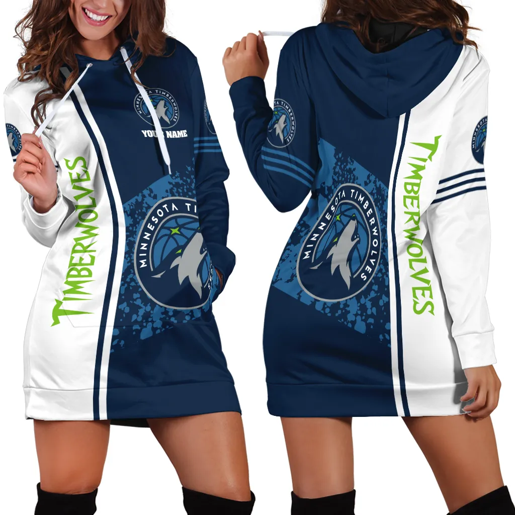 Hoodie Dress For Women, Exclusive Logo Hoodie For Basketball Fans PTHDD000NBA082225MT1