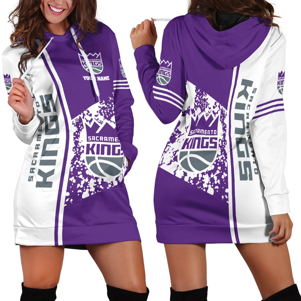 Hoodie Dress For Women, Exclusive Logo Hoodie For Basketball Fans PTHDD000NBA082225SK1