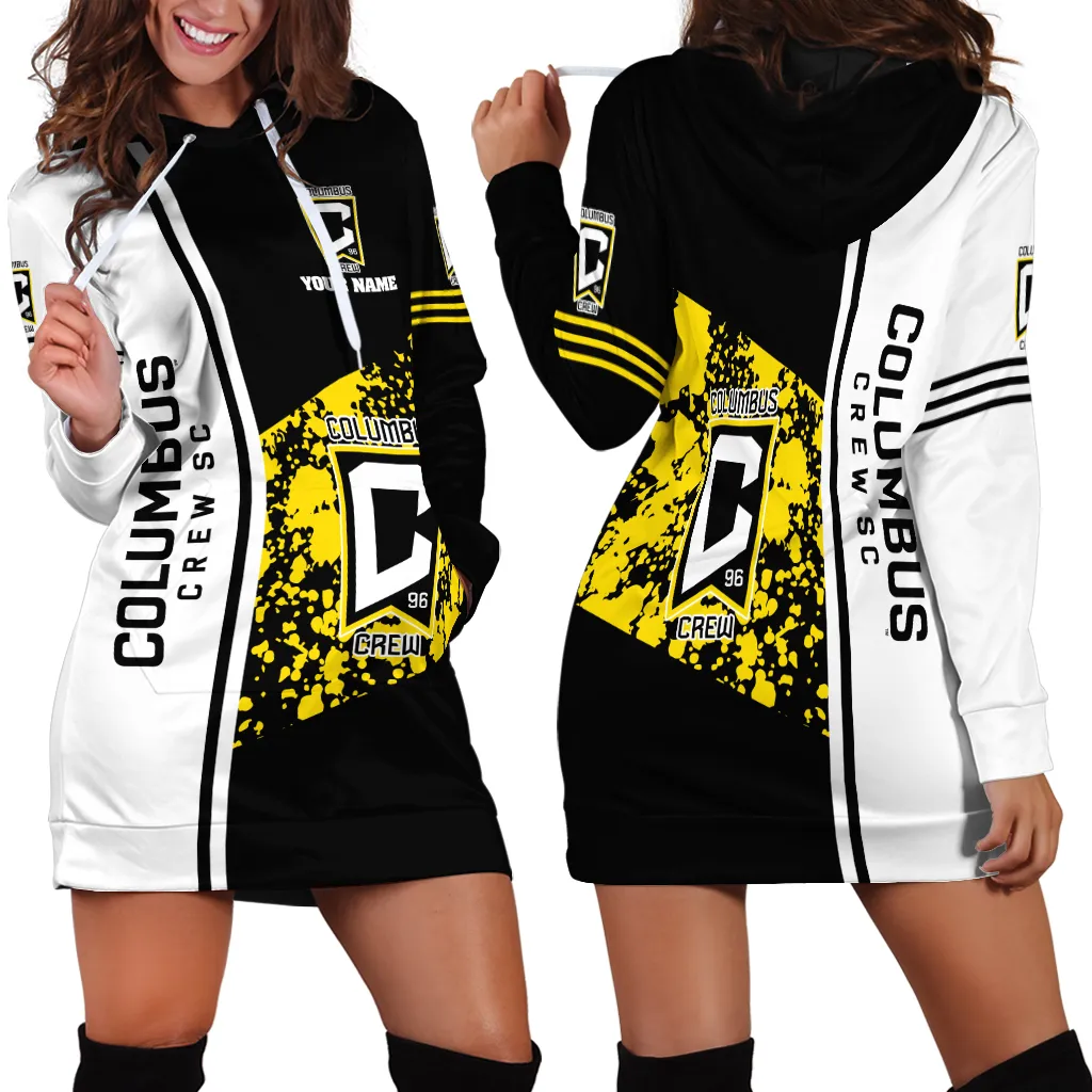 Hoodie Dress For Women, Exclusive Logo Hoodie For Fans Soccer PTHDD000MLS082125CC1
