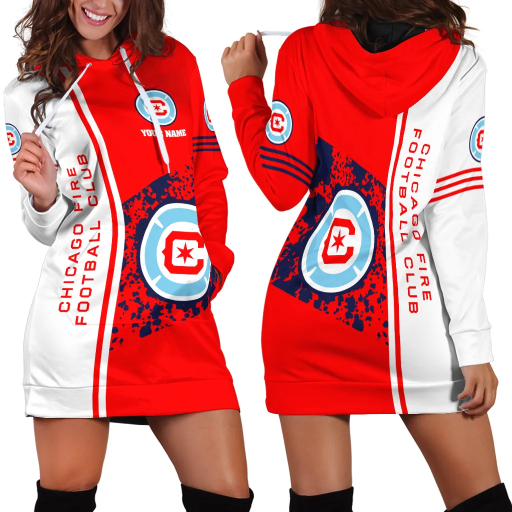 Hoodie Dress For Women, Exclusive Logo Hoodie For Fans Soccer PTHDD000MLS082125CFFC1