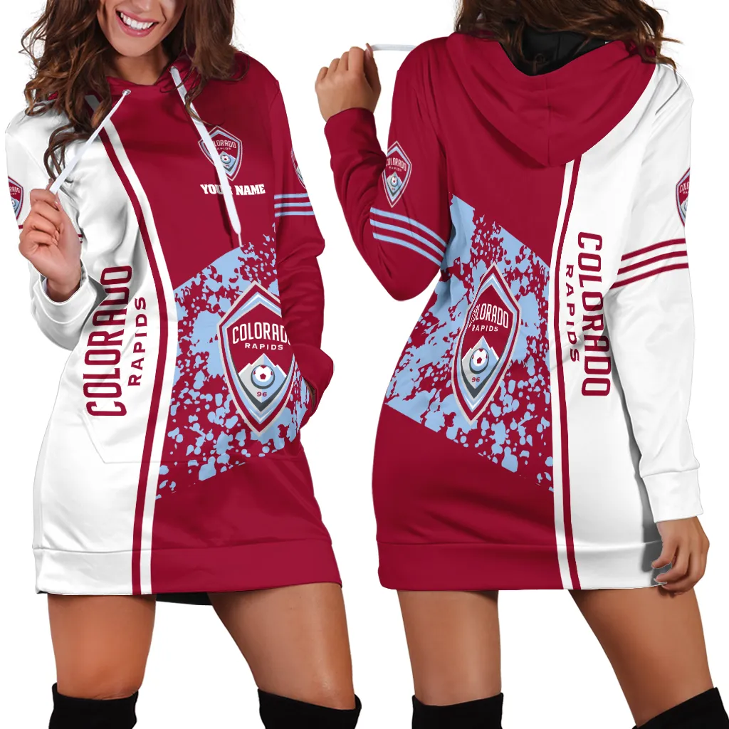 Hoodie Dress For Women, Exclusive Logo Hoodie For Fans Soccer PTHDD000MLS082125CR1