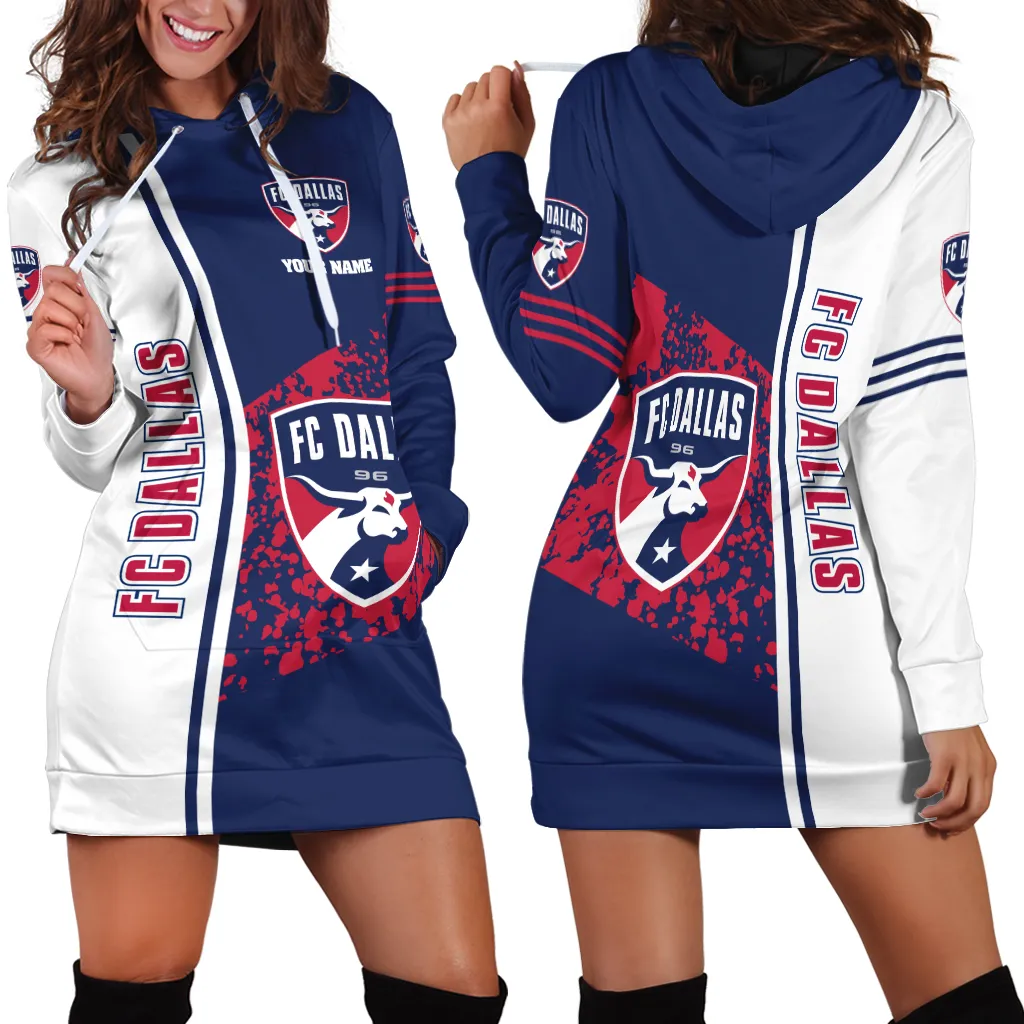 Hoodie Dress For Women, Exclusive Logo Hoodie For Fans Soccer PTHDD000MLS082125FCD1