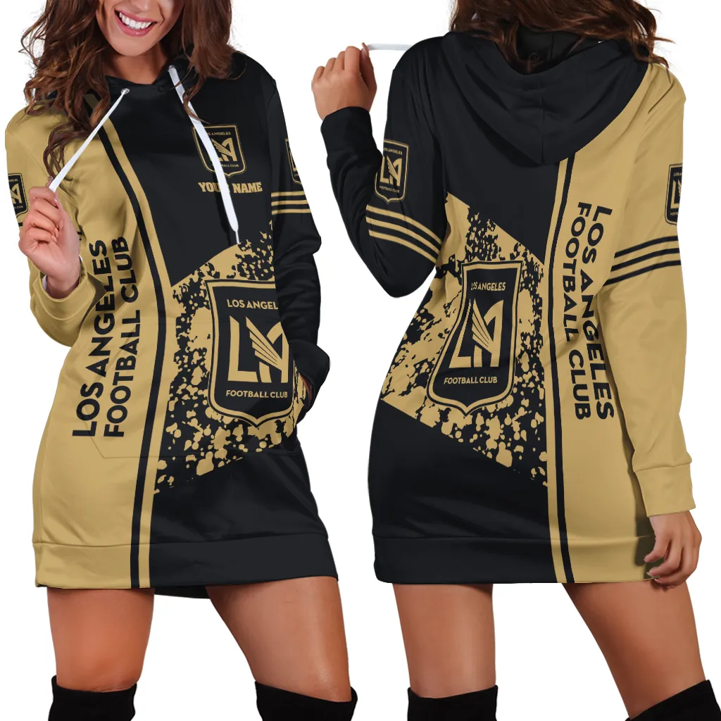 Hoodie Dress For Women, Exclusive Logo Hoodie For Fans Soccer PTHDD000MLS082125LAFC1