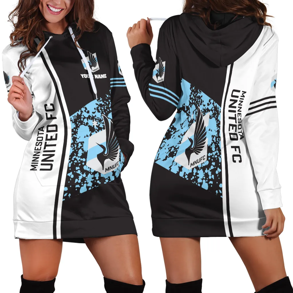 Hoodie Dress For Women, Exclusive Logo Hoodie For Fans Soccer PTHDD000MLS082125MUFC1