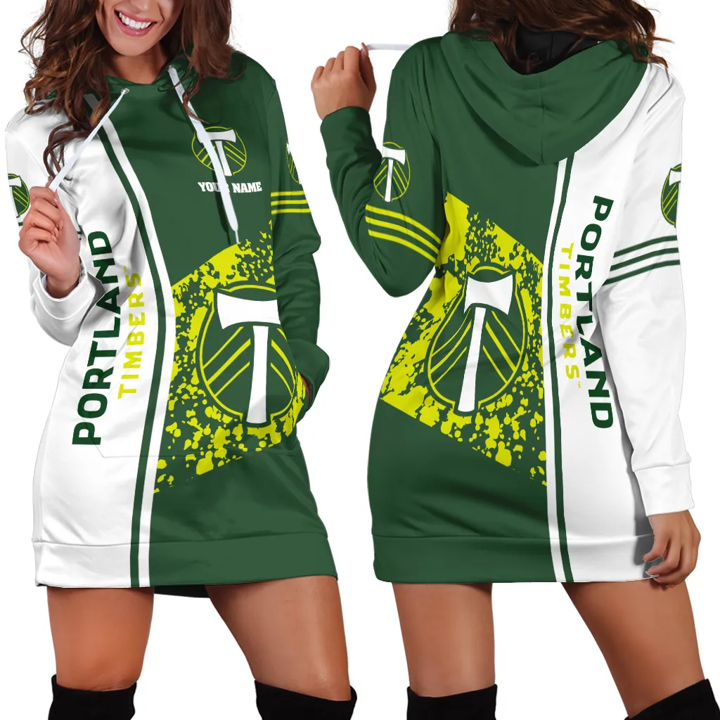 Hoodie Dress For Women, Exclusive Logo Hoodie For Fans Soccer PTHDD000MLS082125PT1