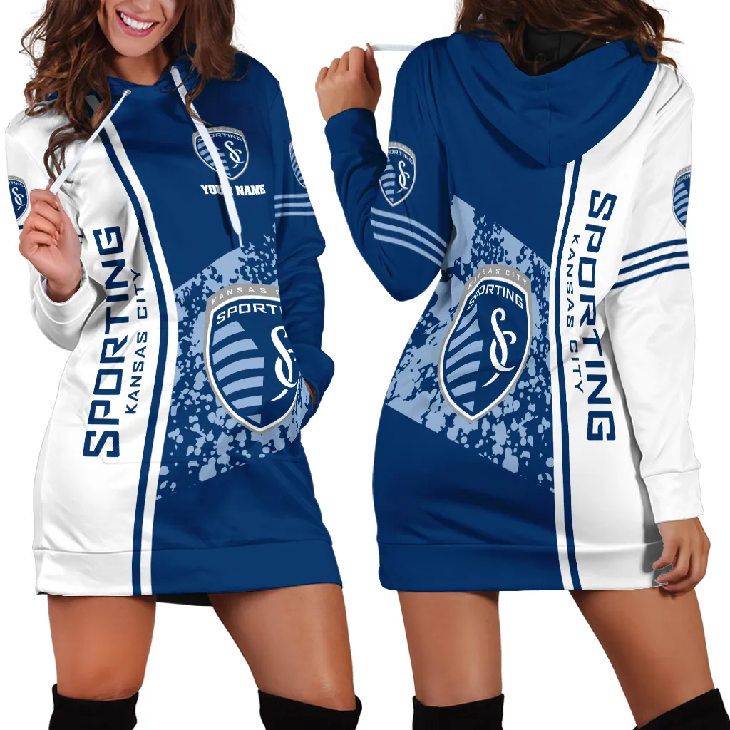 Hoodie Dress For Women, Exclusive Logo Hoodie For Fans Soccer PTHDD000MLS082125SKC1