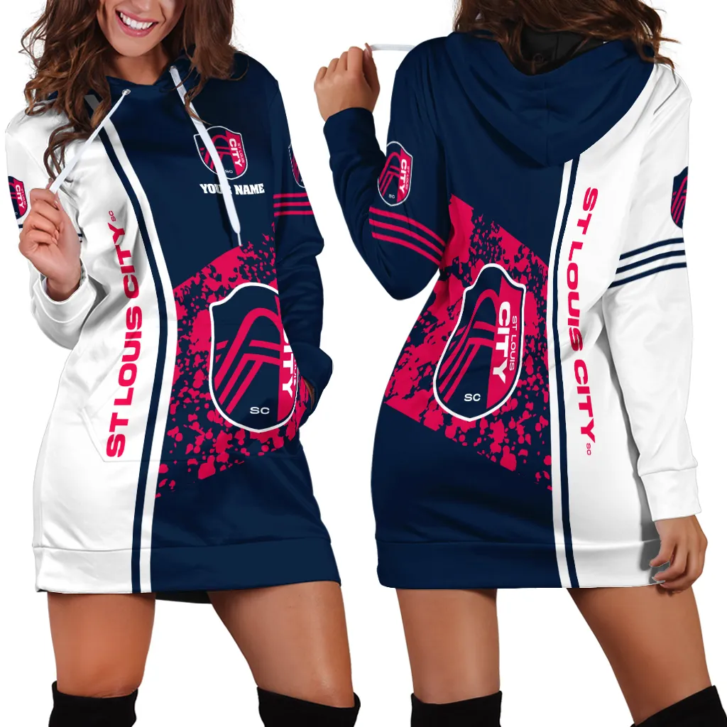 Hoodie Dress For Women, Exclusive Logo Hoodie For Fans Soccer PTHDD000MLS082125SLC1