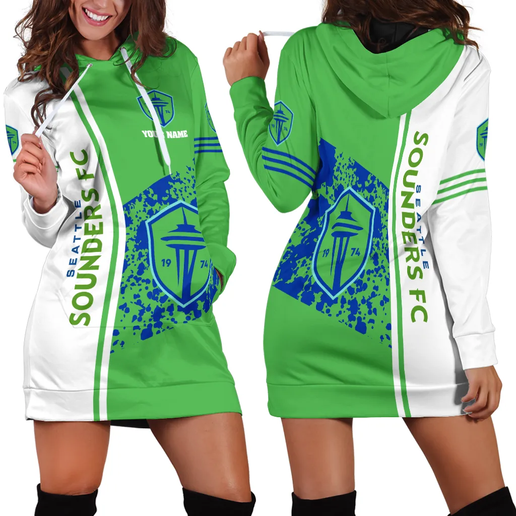 Hoodie Dress For Women, Exclusive Logo Hoodie For Fans Soccer PTHDD000MLS082125SSFC1