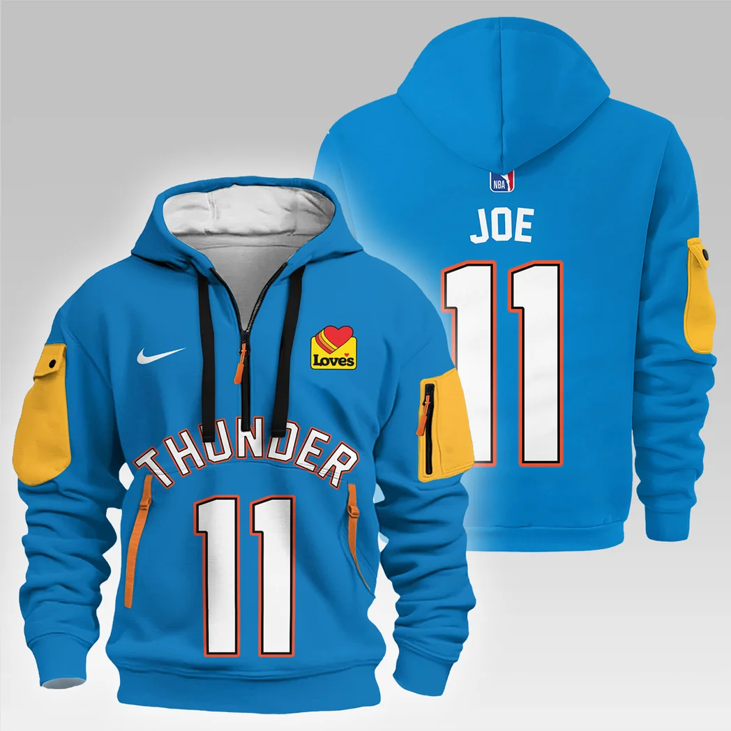 Isaiah Joe Basketball Hoodie Half Zipper NBA 2025 For Fan Isaiah Joe HVN1026THDIJ052825HODZ