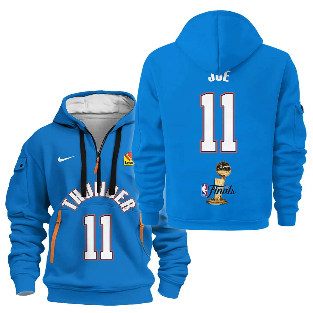Isaiah Joe Hoodie Half Zipper NBA 2025 For Fan Isaiah Joe HVN1087IJ062325HODZ