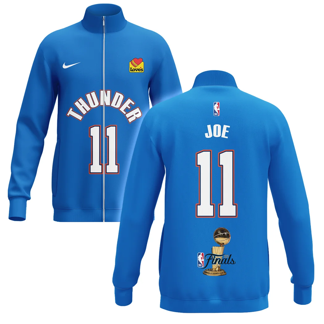 Isaiah Joe Stand Collar Jacket NBA 2025 For Fan Isaiah Joe HVN1087IJ062325SCJ