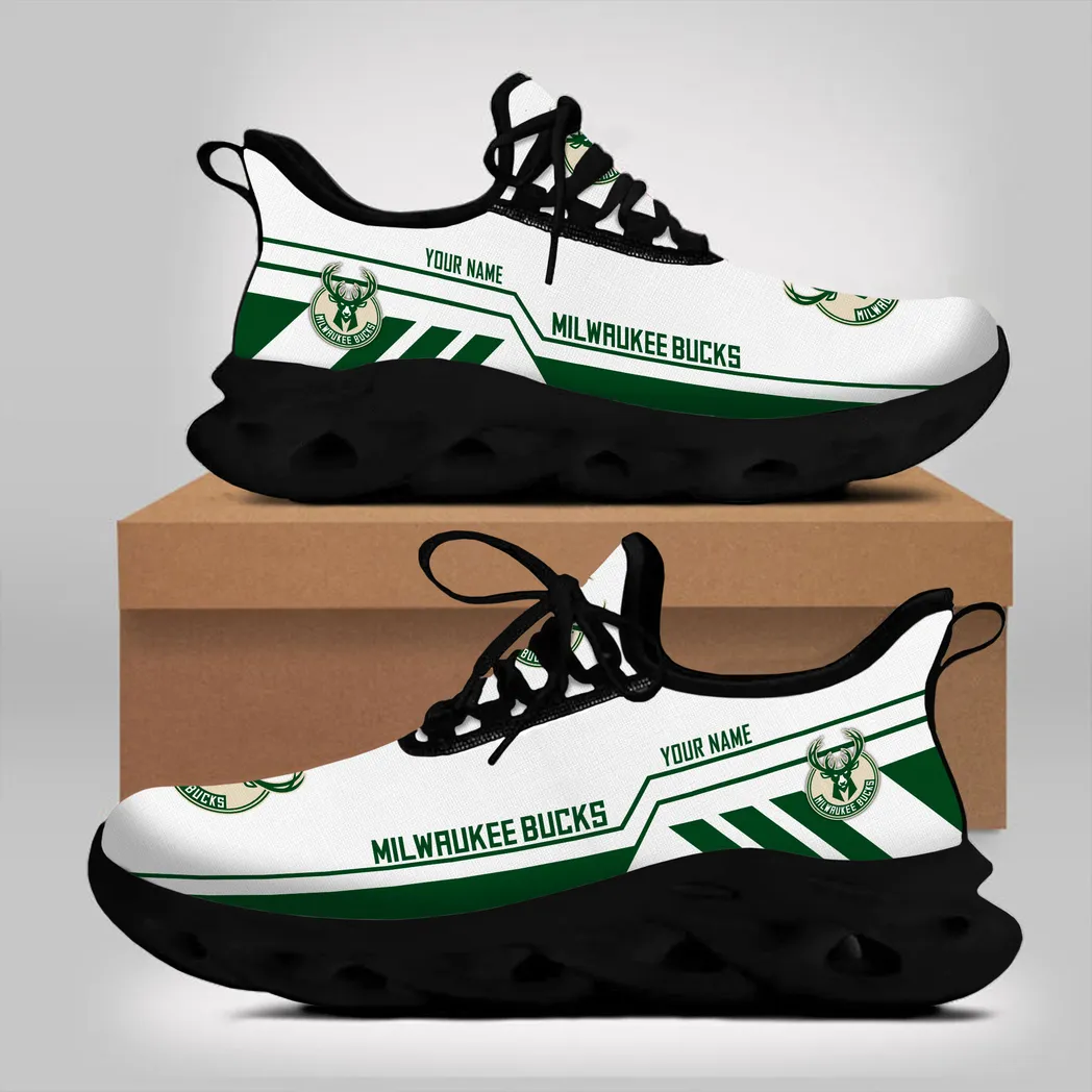 Max Soul Shoes, Exclusive Logo Sneakers For Fans Basketball PTS000NBA081525MB1 - Black