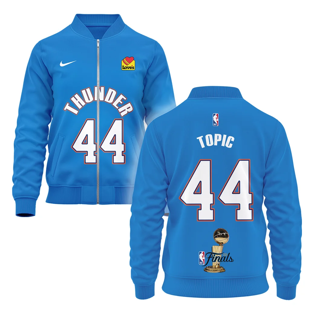 Nikola Topic Bomber Jacket NBA 2025 For Fan Nikola Topic HVN1087NT062325BOB