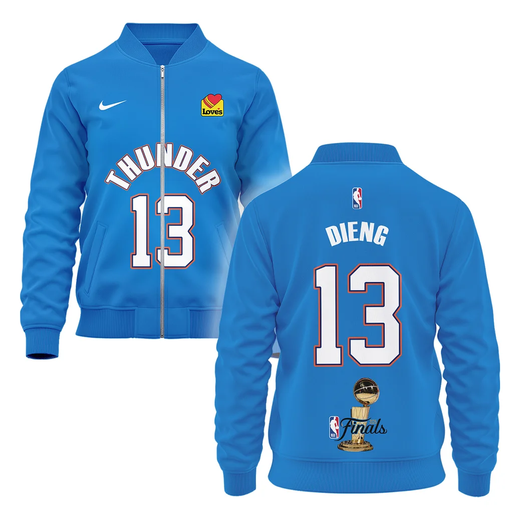 Ousmane Dieng Bomber Jacket NBA 2025 For Fan Ousmane Dieng HVN1087OD062325BOB