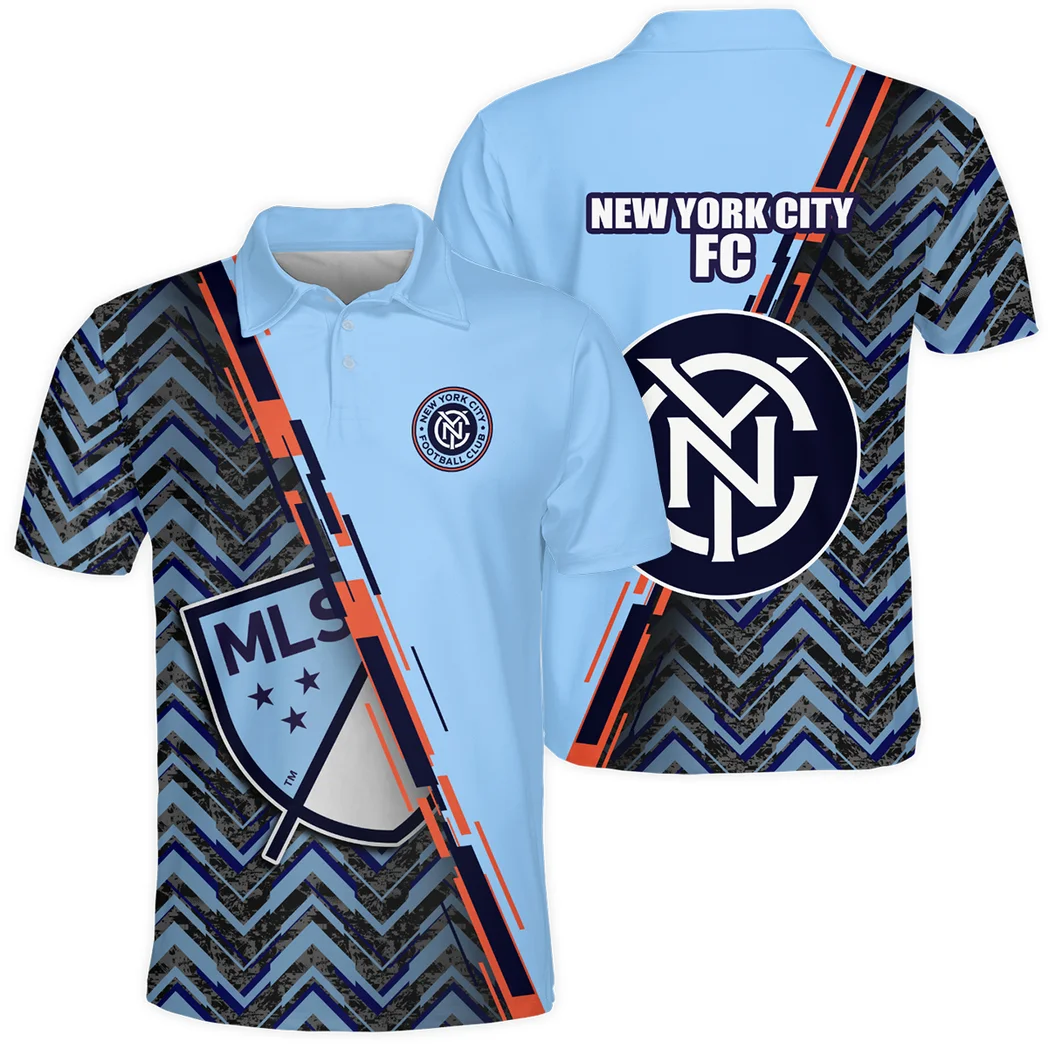 Soccer Club Polo Shirt MLS 2025 For Fan Soccer Club HVN1081NYC062125POS