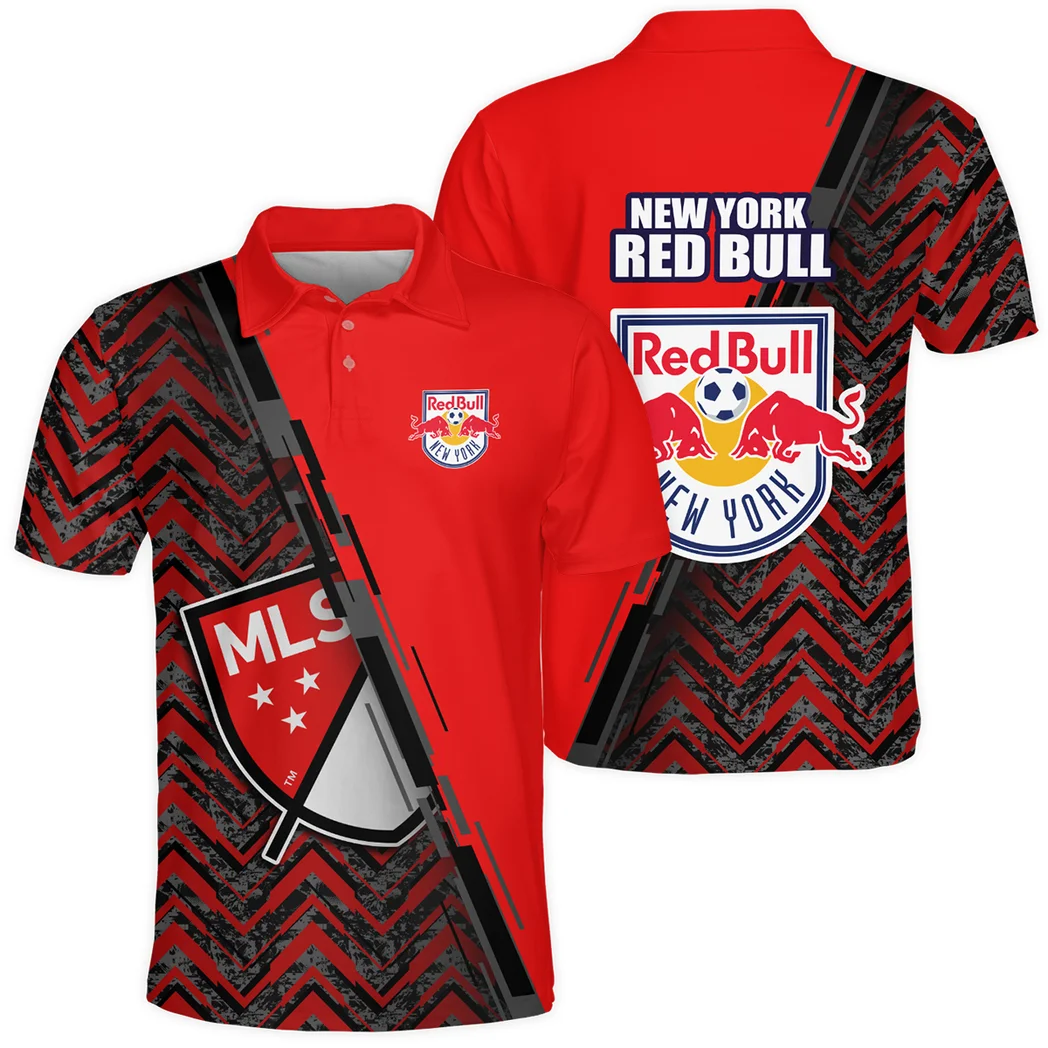 Soccer Club Polo Shirt MLS 2025 For Fan Soccer Club HVN1081NYR062125POS