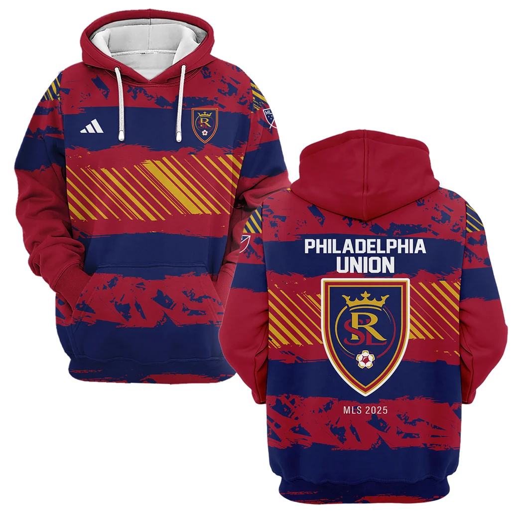 Soccer Hoodie MLS 2025 For Fans Sport HVN1097RSL062825HOD