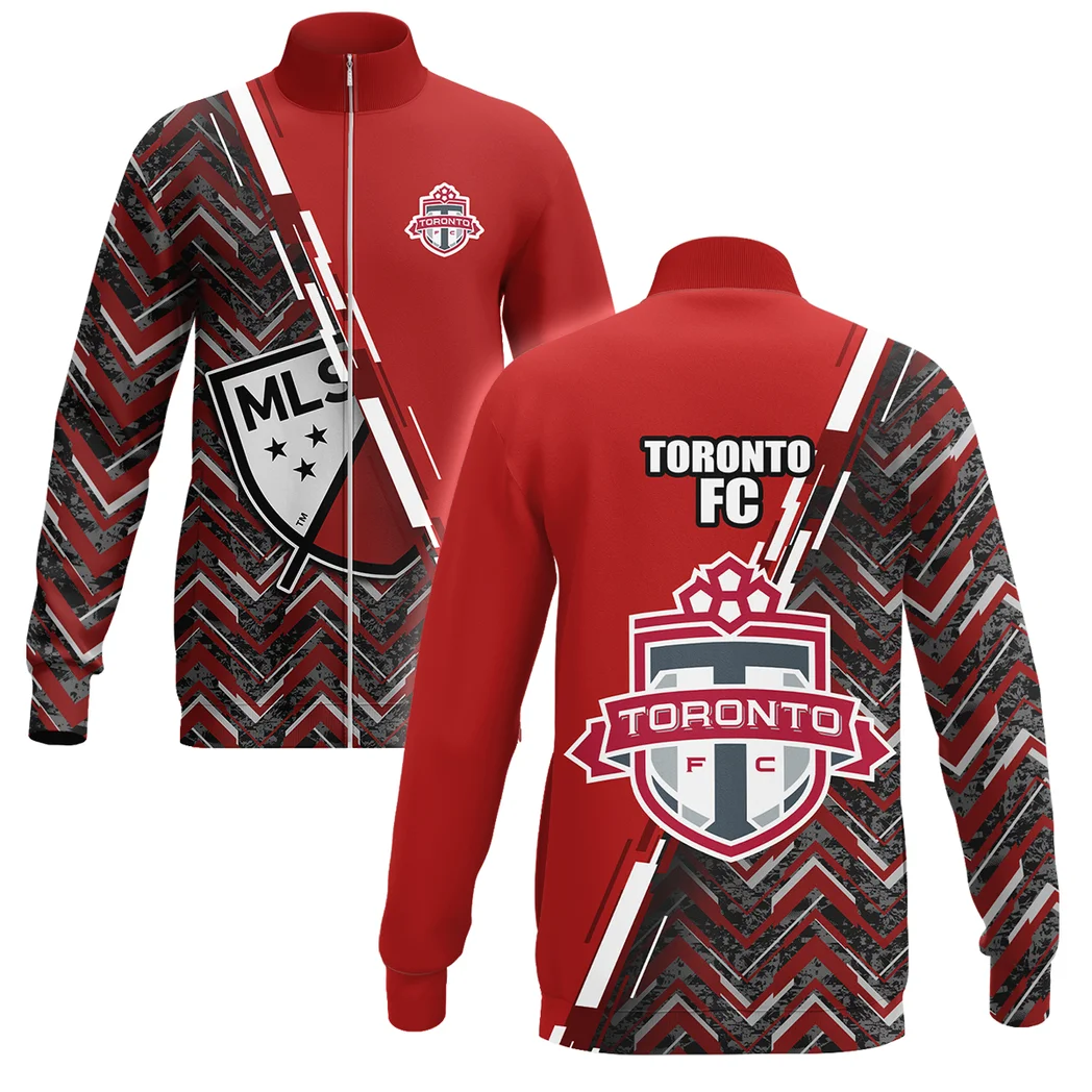 Soccer Stand Collar Jacket MLS 2025 For Fan Soccer HVN1081TFC062125SCJ