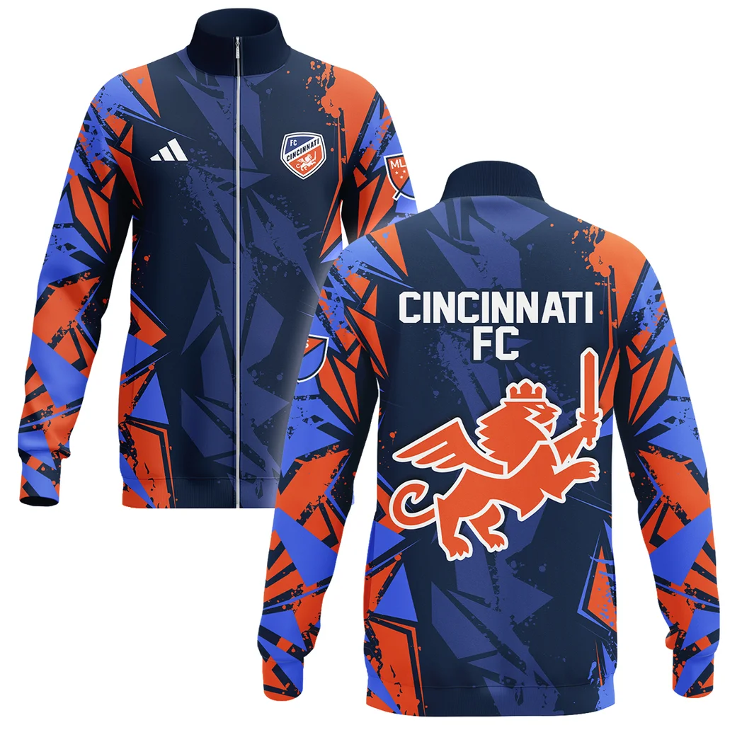 Soccer Stand Collar Jacket MLS 2025 For Fans Sport HVN1068CFC061725SCJ