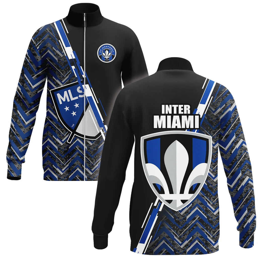 Soccer Stand Collar Jacket MLS 2025 For Fans Sport HVN1081MFC062125SCJ
