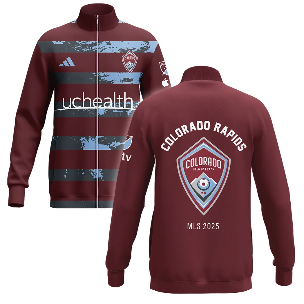Soccer Stand Collar Jacket MLS 2025 For Fans Sport HVN1096CR062825SCJ